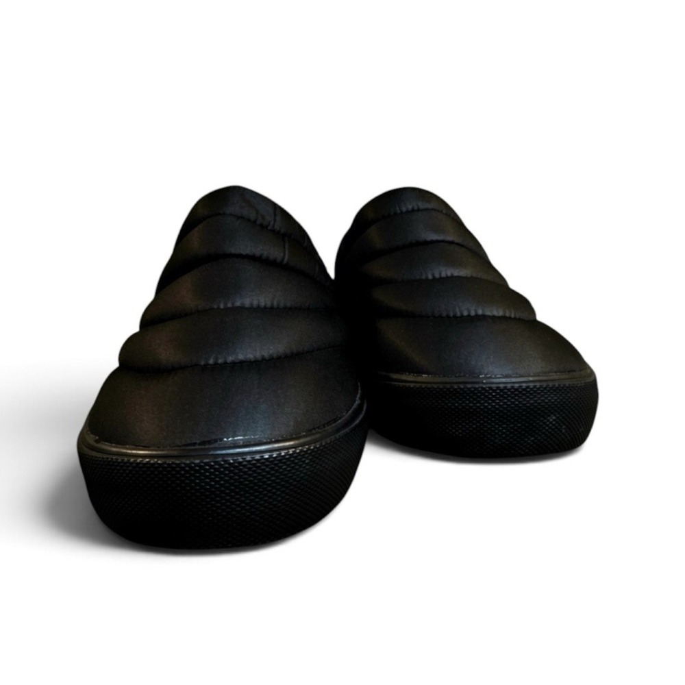 NWT Hurley Puff Chukka Slip On Shoes Men's 8.5 Black Burgundy Puffer Casual